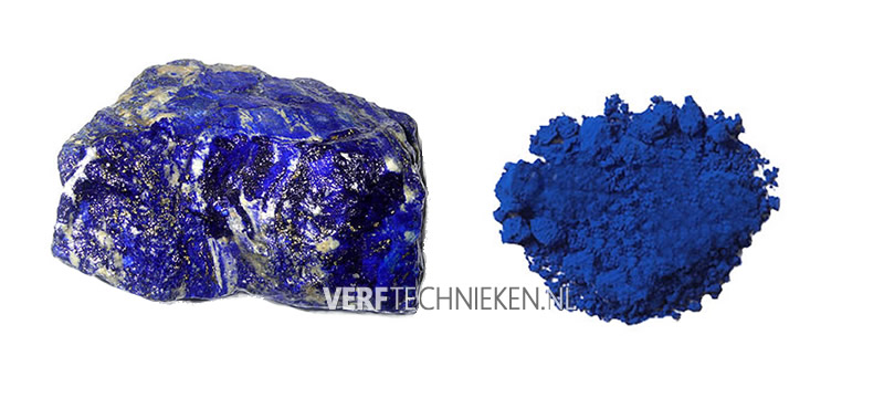 Lapis Lazuli en ultramarijn pigment