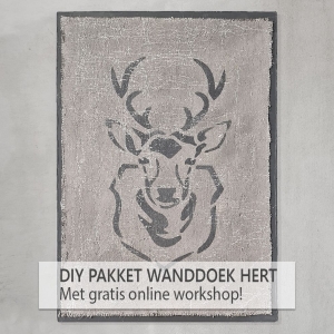 DIY Wanddoek & gratis online workshop