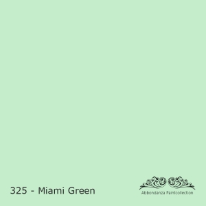 325 Miami Green-kleurstaal
