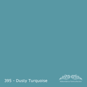 395 Dusty Turquoise-kleurstaal