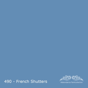 490 French Shutters-kleurstaal