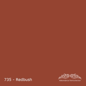 735 Redbush-kleurstaal