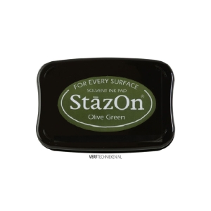 StazOn Inkpad Olive Green